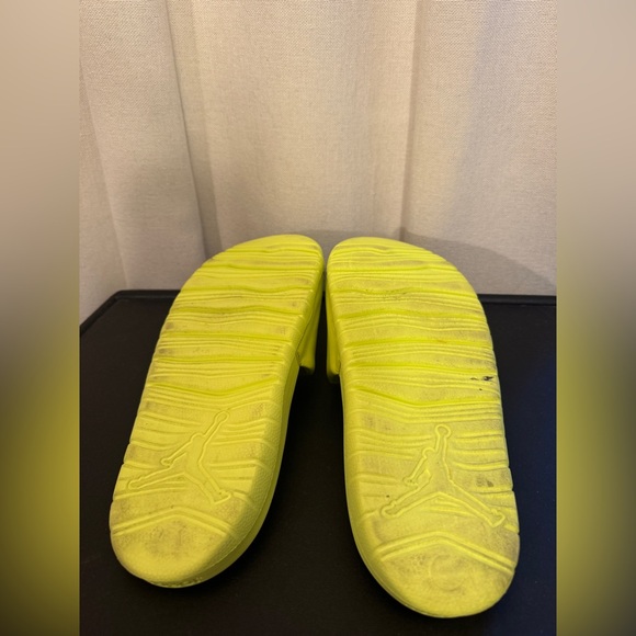 Jordan Neon Men Slides Sz13 - Picture 5 of 6